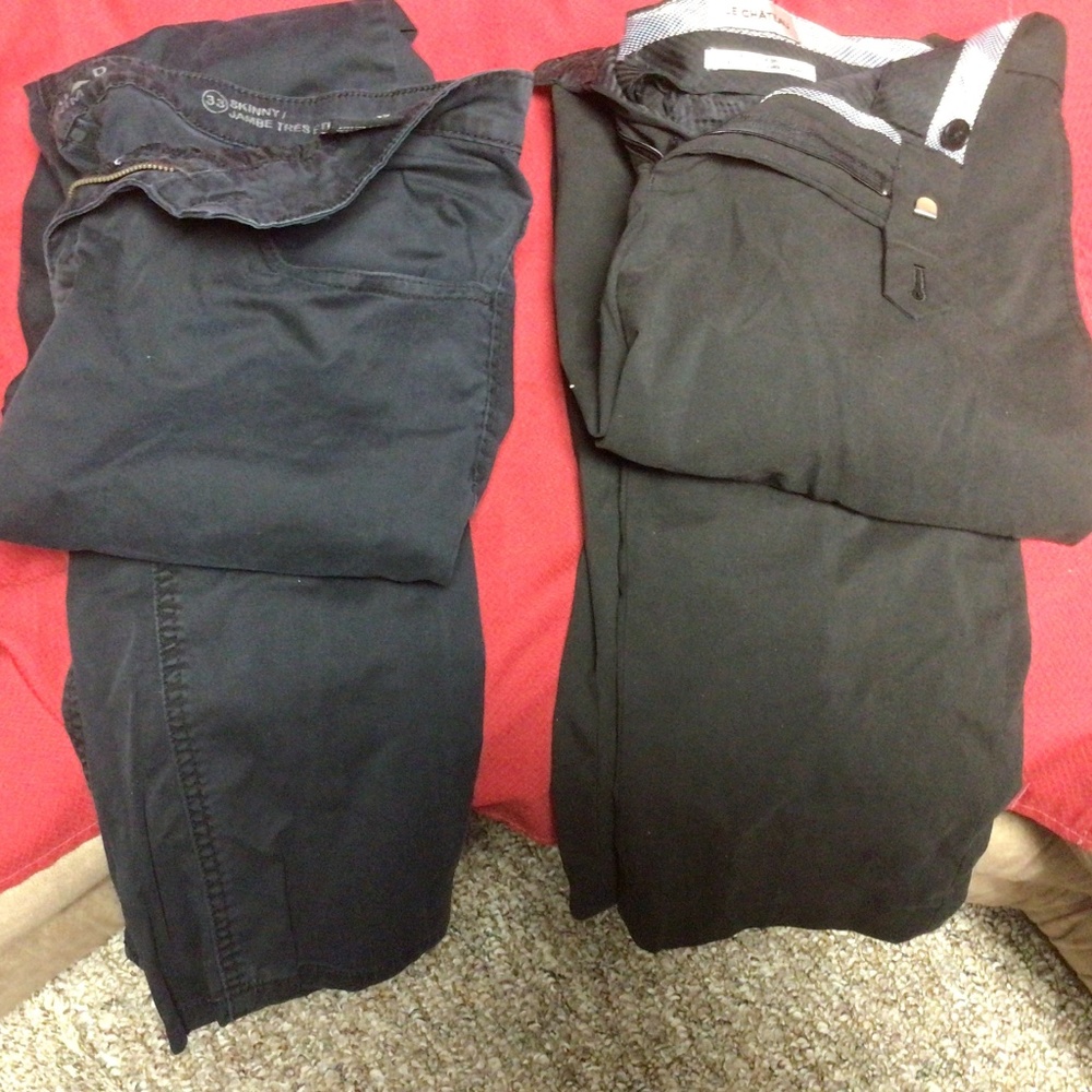 Skinny black jeans